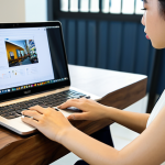 Home 13 Laptop for work**
"A young Vietnamese professional woman in her late 20s, wearing a modest, stylish business casual outfit (e.g., a blouse and trousers), sitting at a bright, modern desk in a co-working space in Ho Chi Minh City, fully clothed, working on a laptop. Background shows blurred images of other professionals collaborating. Perfect anatomy, well-formed hands, natural pose, correct proportions, safe for work, appropriate content, professional setting, family-friendly."
**