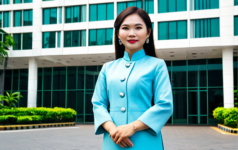 가치중심 기술 선택을 위한 워크숍 진행 방법 - Professional Setting**

"A confident Vietnamese businesswoman in a stylish, fully clothed Ao Dai, st...