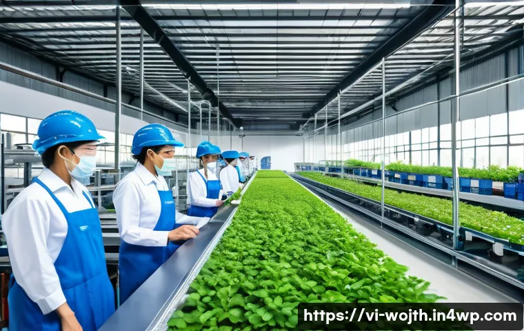 가치중심 기술과 기업의 사회적 책임 - A modern Vietnamese manufacturing facility showcasing sustainable business practices: a clean, spaci...